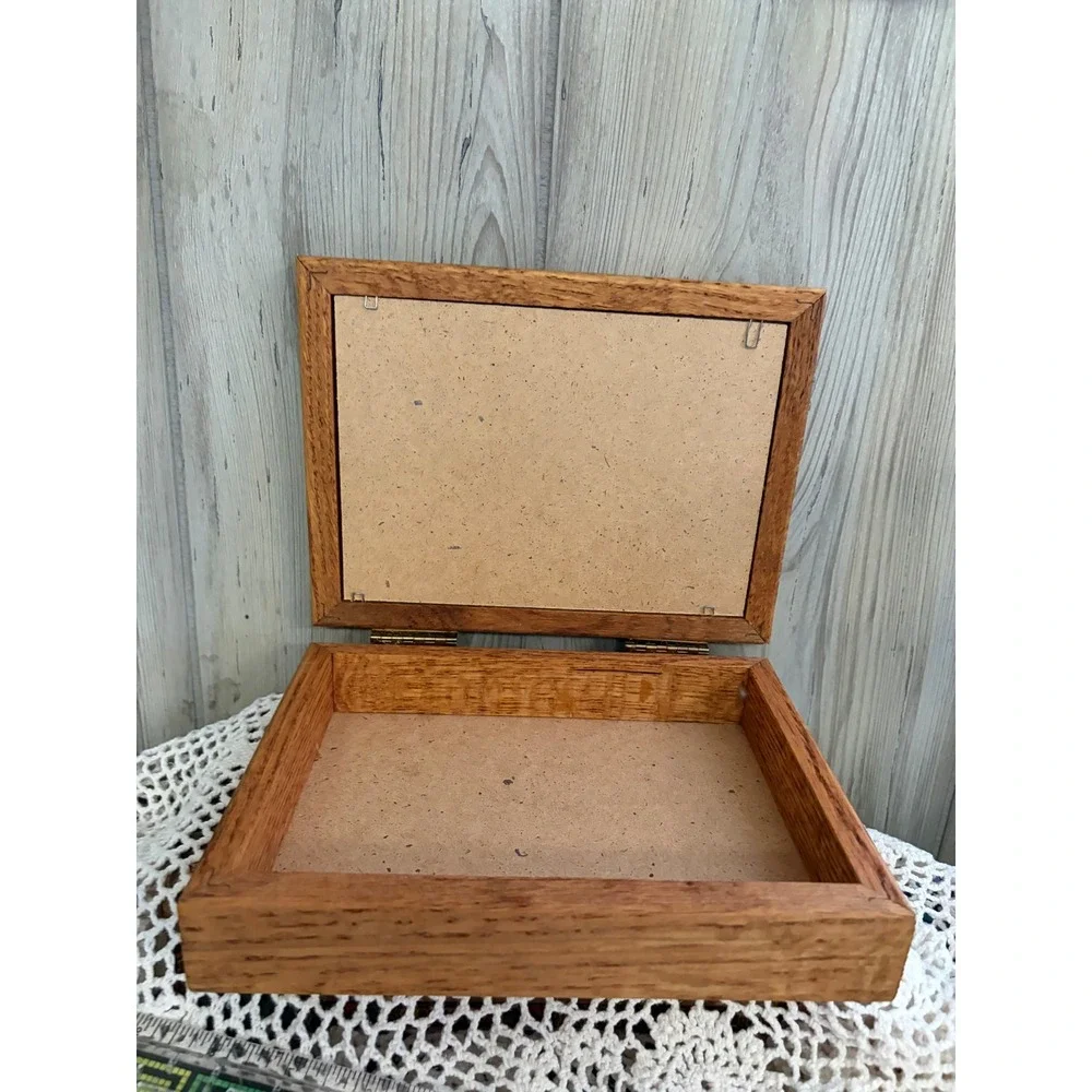 Vintage Raggedy Ann and Andy Wooden Keepsake Box Old Friends Are the Dearest